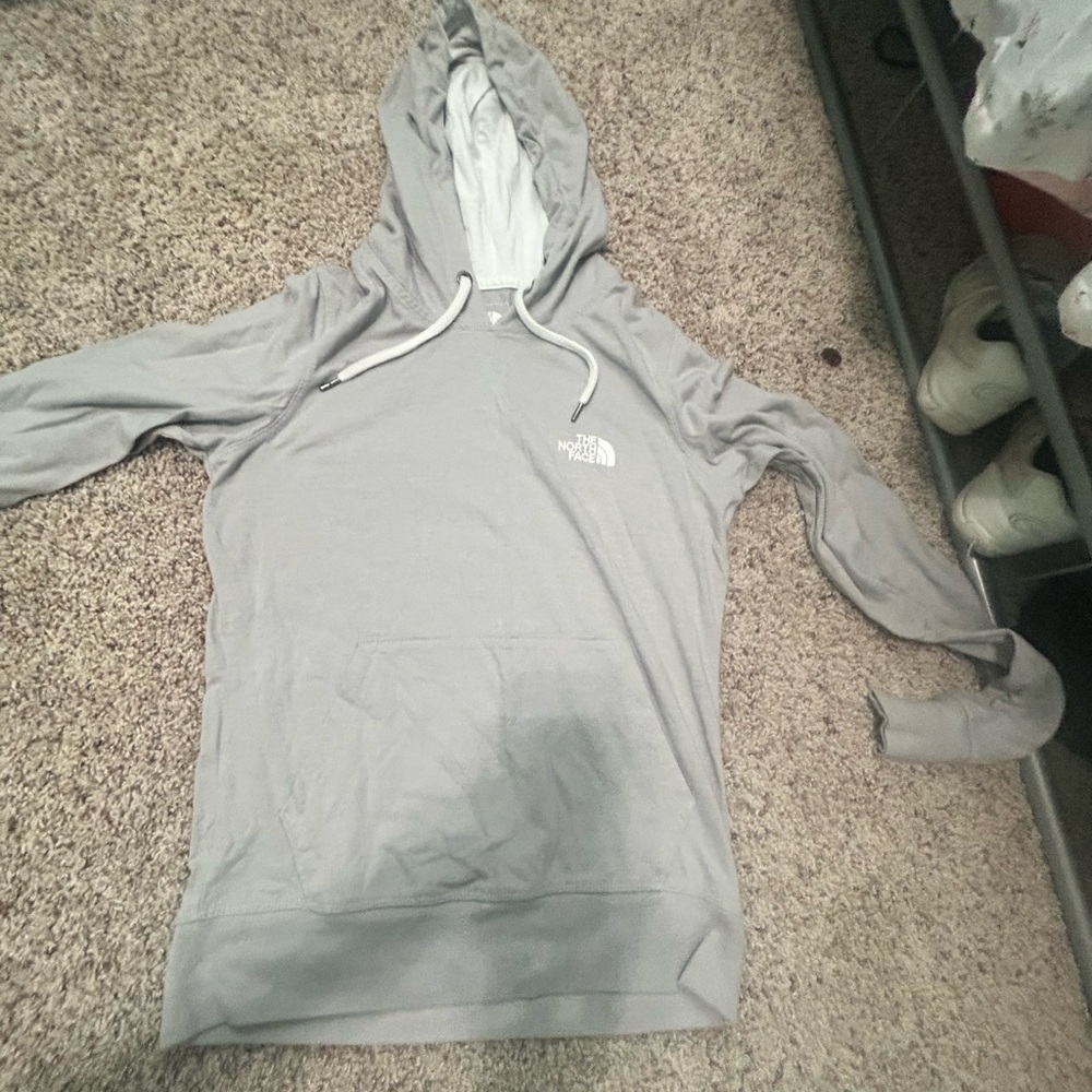 The North Face Light Gray Pullover
